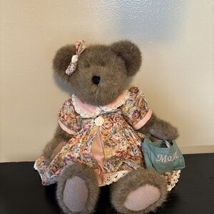 RETIRED Boyd Bear #82512 Teresa D Bestlove Mother 12" Bear Plush Bear Purse